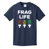 Frag Life Funny Aquarist Coral Reef Edition I Basic Youth T-shirt | Artistshot