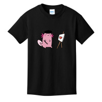 Painter Axolotl Basic Youth T-shirt | Artistshot