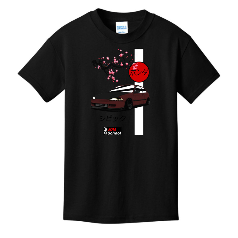 Jdm Eg Red Sun Edition Basic Youth T-shirt by macklinsampson | Artistshot