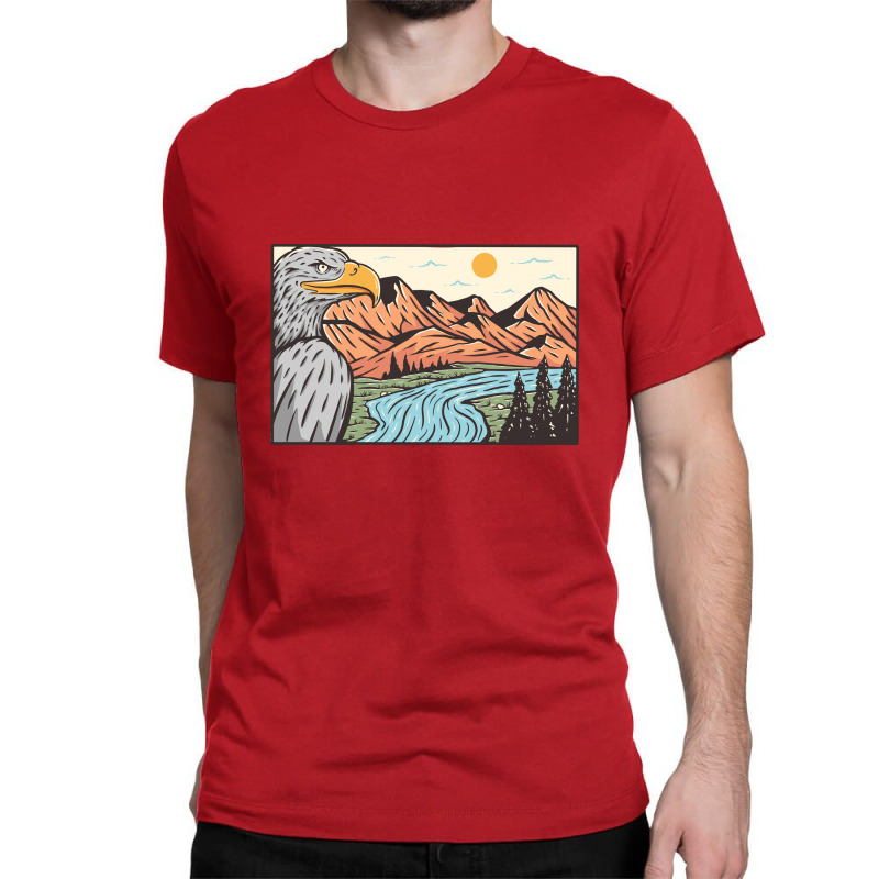 Keep Nature Wild Classic T-shirt by Mangustudio | Artistshot