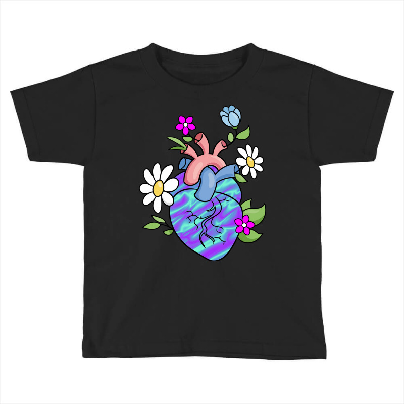 Flower Heart Spring Toddler T-shirt | Artistshot