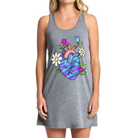 Flower Heart Spring Tank Dress | Artistshot