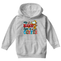 My Blood Type Is Coffee Youth Hoodie | Artistshot