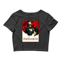 Vigilante Peacemaker Quotes Crop Top | Artistshot