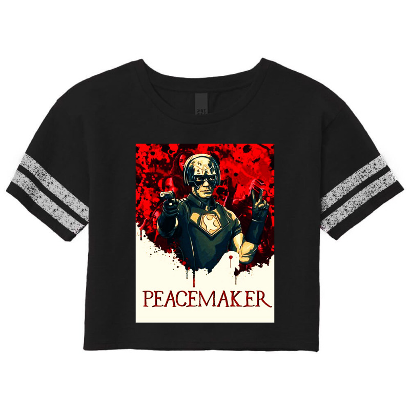 Vigilante Peacemaker Quotes Scorecard Crop Tee | Artistshot