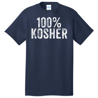 Funny 100 Kosher Chanukah Gift Basic T-shirt | Artistshot