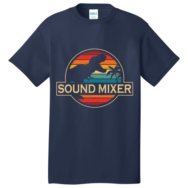 Trending Sound Mixer Dinosaur Basic T-shirt by lykhongduong9enev3 | Artistshot