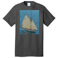 White Sailing Ship Basic T-shirt | Artistshot