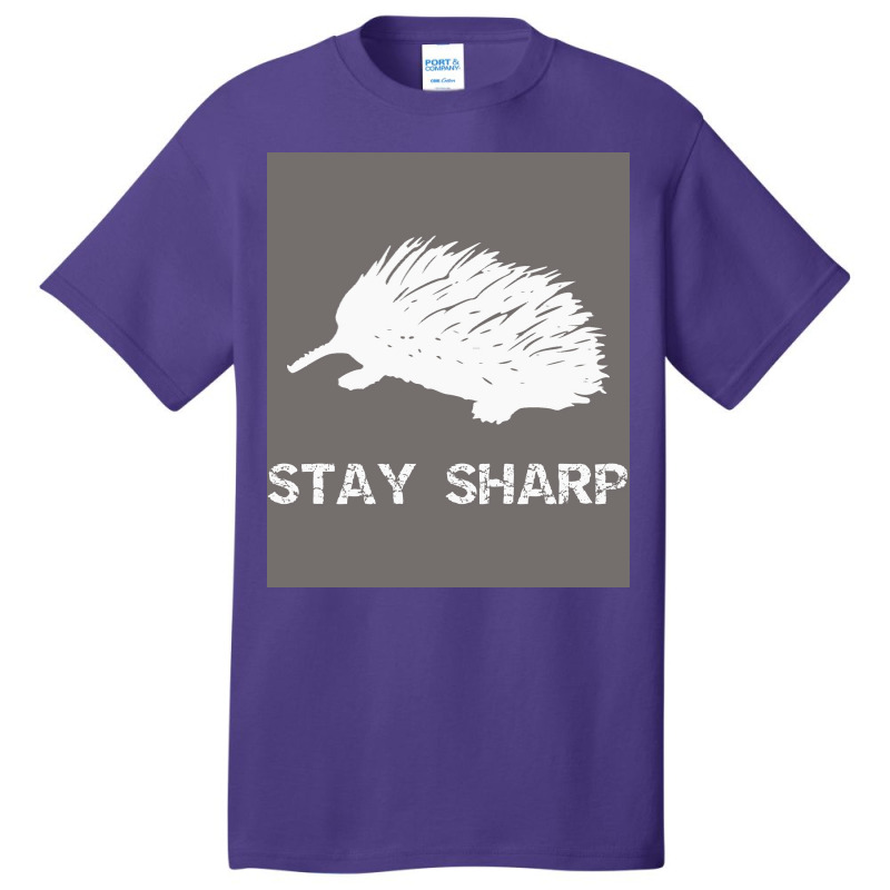 Music Stay Sharp Music Note Poster Basic T-shirt | Artistshot