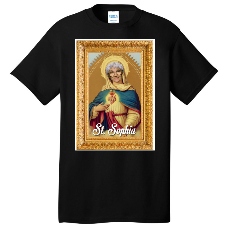 St Sophia Poster Basic T-shirt | Artistshot