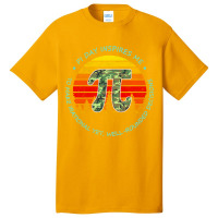 Limited Edition Pi Digits Camo Vintage Math Teacher Happy Pi Day Basic T-shirt | Artistshot