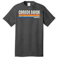 Vintage 70s 80s Style Cannon Beach Or Basic T-shirt | Artistshot