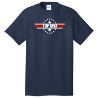 Top Dad Top Gun Basic T-shirt | Artistshot