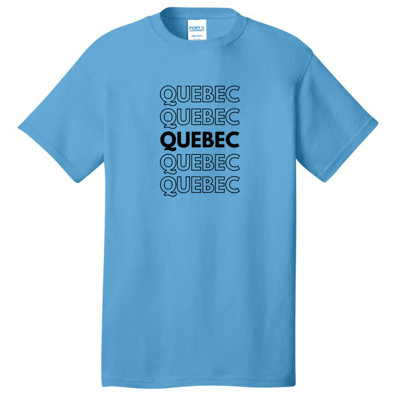 Quebec Canadian Canada Moose Tag Basic T-shirt by EdieTiffany | Artistshot