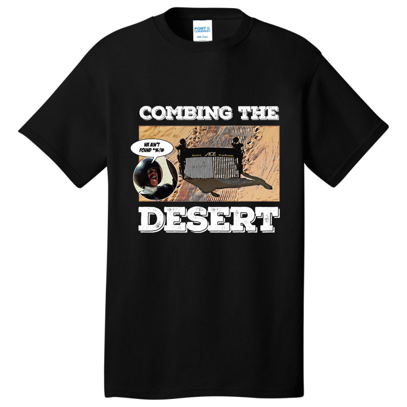 Limited Edition Combing The Desert Basic T-shirt by Milne Charlton | Artistshot