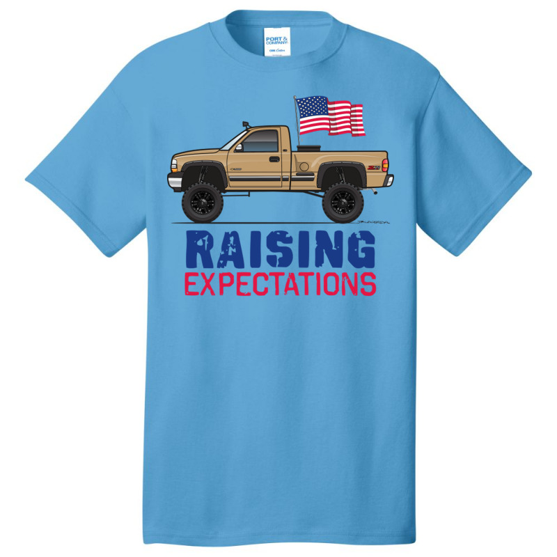 Raising Expectations Gold Basic T-shirt | Artistshot