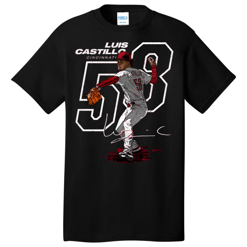 Luis Castillo Offset Basic T-shirt | Artistshot