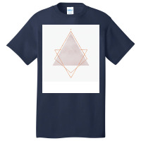 Blush Copper Geometric Syndrome 1 Basic T-shirt | Artistshot