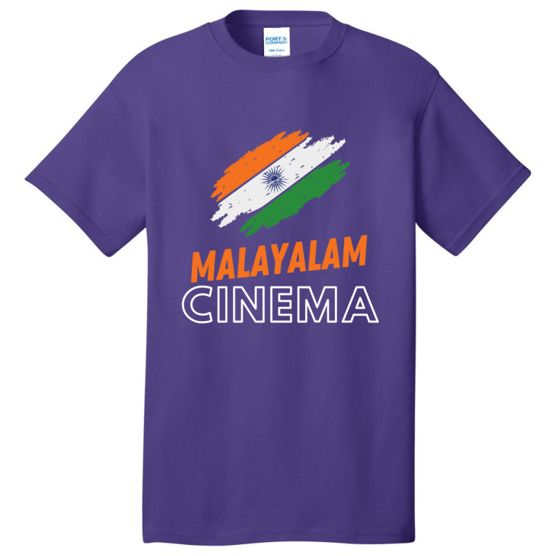 Malayalam Cinema From Kerala Mallu Bollywood Tamil Malayali Basic T-shirt by MeganMarieVanLerberghe | Artistshot