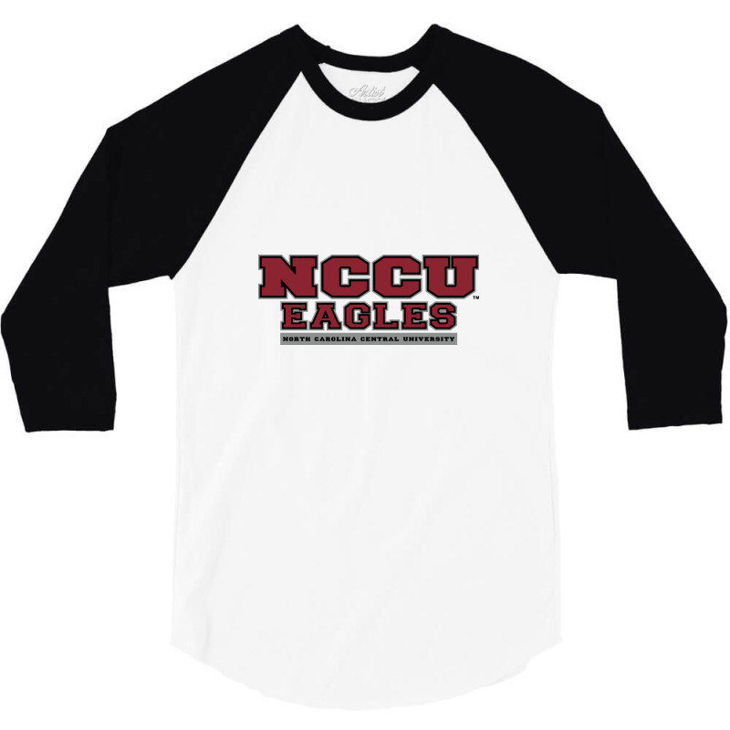 North-carolina-central 3/4 Sleeve Shirt by Rayas | Artistshot