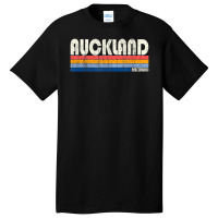 Limited Edition Vintage 70s Auckland, New Zealand Basic T-shirt | Artistshot