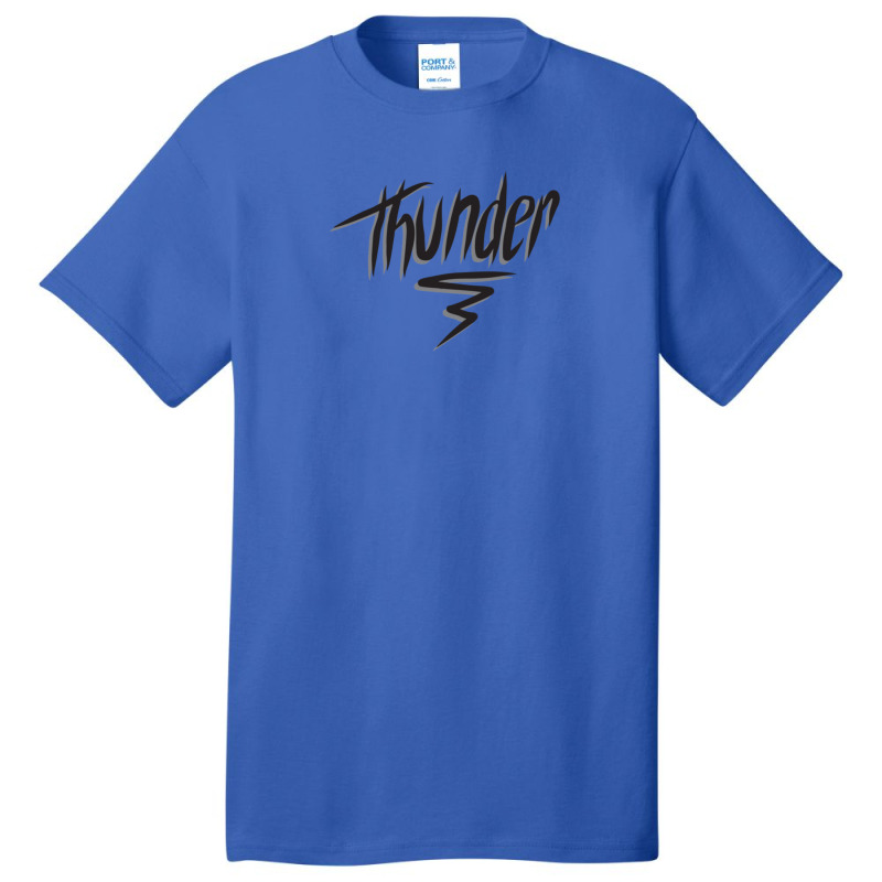 Thunder! Tag Basic T-shirt | Artistshot