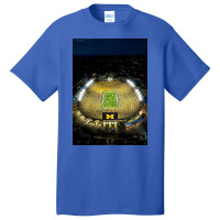 The Michigan Stadium Basic T-shirt | Artistshot