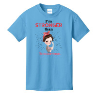 Diabetic Type 1 2 Awareness I'm Stronger Than Diabetes Gift T Shirt Basic Youth T-shirt | Artistshot