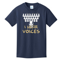 Choir Teacher  I Hear Voices Funny Chorister Tee Basic Youth T-shirt | Artistshot