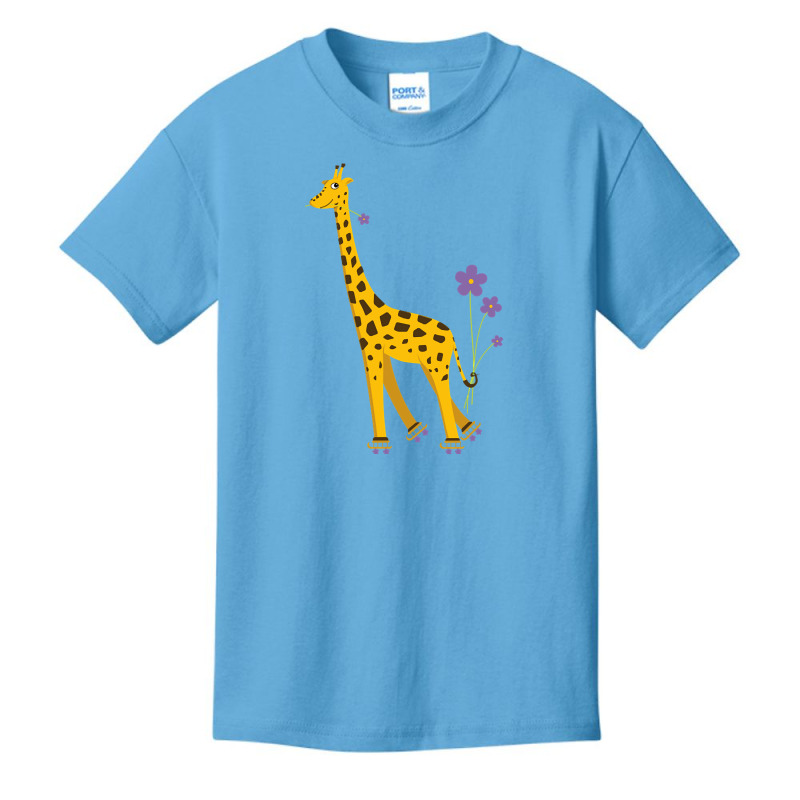 Trending Funny Roller Skating Giraffe Basic Youth T-shirt by seifertmurryq3jmxs | Artistshot