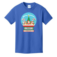 Hot Trend Newcastle Upon Tyne England Uk - Merry Christmas Snowglobe Basic Youth T-shirt | Artistshot