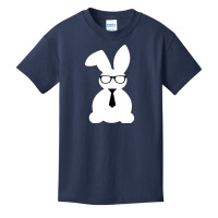 Cute Bunny Bow Tie Men Boys Kids Funny Easter Day Basic Youth T-shirt | Artistshot