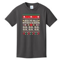 Deck The Halls With Beta Blockers Nurse Ugly Christmas Basic Youth T-shirt | Artistshot