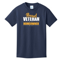 Hot Trend Proud Veteran Homeowner New House Owner Housewarming Party Basic Youth T-shirt | Artistshot