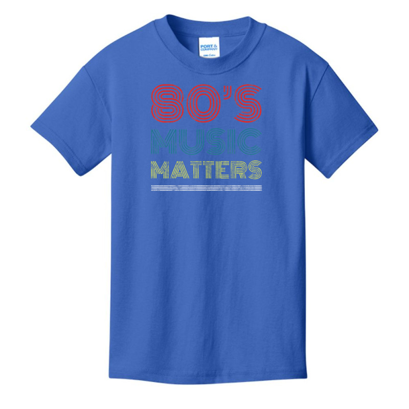 Hot Trend 80s Music Rocks Vintage 80s Style Retro Colors Basic Youth T-shirt by haodinhvan1 | Artistshot