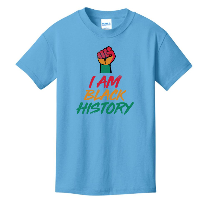 Limited Edition Pan African- I Am Black History Fist Design Basic Youth T-shirt | Artistshot