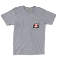 Race Lips Pocket T-shirt | Artistshot