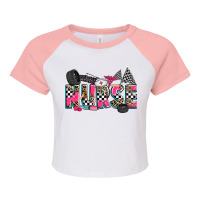 Race Nurse Raglan Crop Top | Artistshot