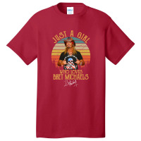 Gift Idea Michaels Male Singer Bret Songwriter Funny Graphic Gifts Basic T-shirt | Artistshot