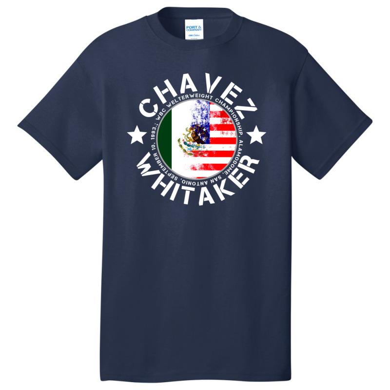 Chavez Vs Whitaker Boxing Match Basic T-shirt | Artistshot