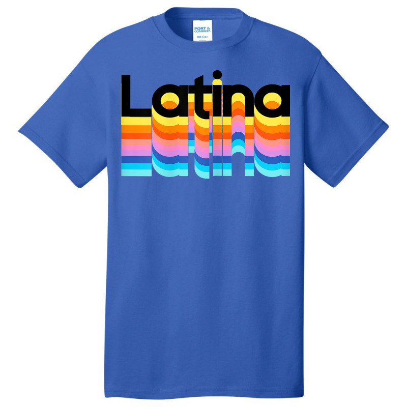 Womens Womens Latina Latinx Colorful Trendy 2019 Gift Basic T-shirt | Artistshot