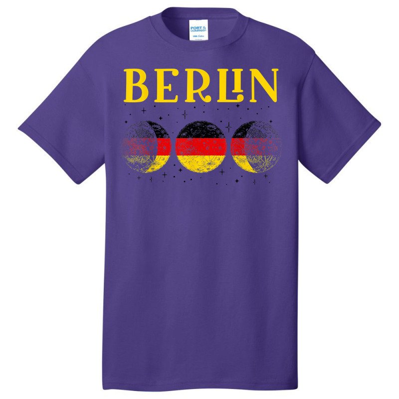 Berlin German City Vacation Germany Flag T Shirt Basic T-shirt | Artistshot