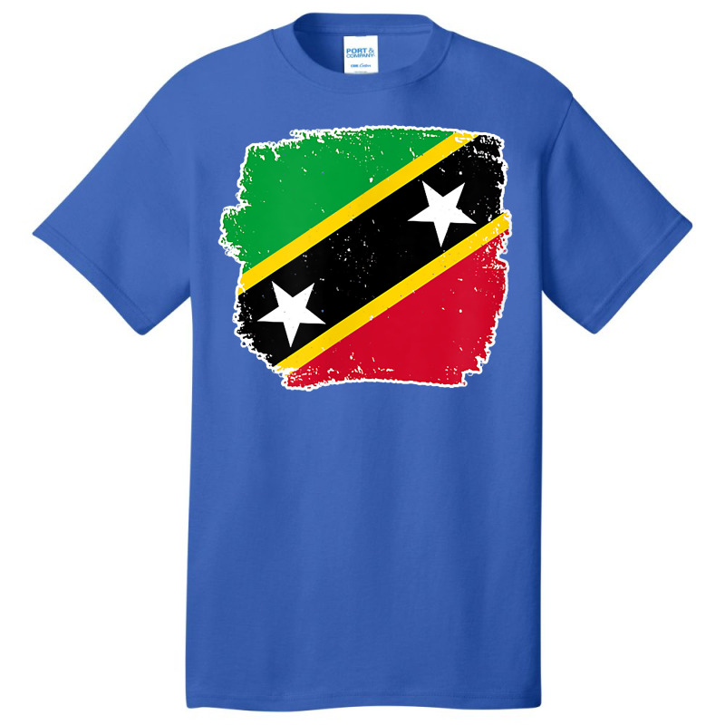 Saint Kitts And Nevis Nevisian Kittian Flag T Shirt Basic T-shirt | Artistshot