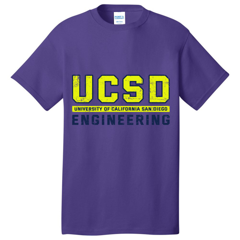 Trending Ucsd - Uc San Diego University Engineering Vintage 2 (2) Basic T-shirt by yumgaugeteuda | Artistshot