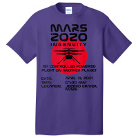 Ingenuity Helicopter Flight Flying Mars 2020 Girls Kids Boys T Shirt Basic T-shirt | Artistshot