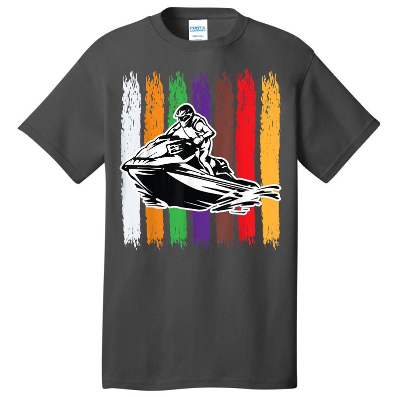 Jetski Beach Water Sports Jet Skiing Skier T Shirt Basic T-shirt by jessamynb4pru | Artistshot