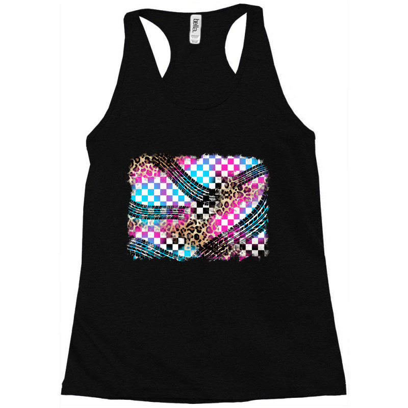 Race Background Racerback Tank by Zillion Design Studio | Artistshot