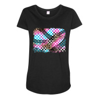 Race Background Maternity Scoop Neck T-shirt | Artistshot