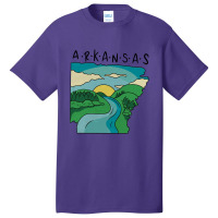 Hot Trend Arkansas Nature Landscape Basic T-shirt | Artistshot