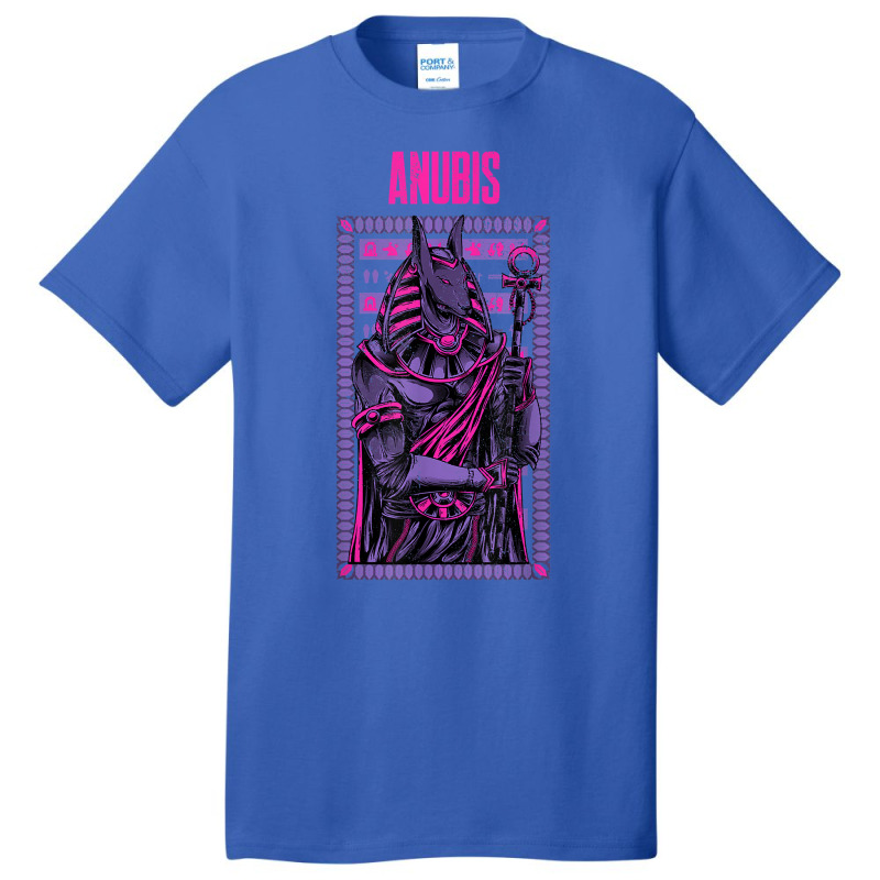 Pink Graphic Anubis Typical God Figure T Shirt Basic T-shirt by anselmpru9bt | Artistshot